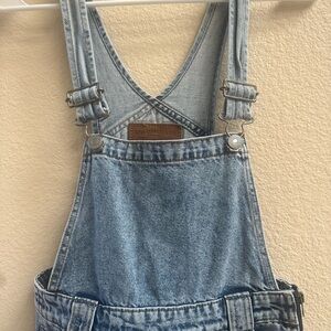 Levi's Classic Blue Denim Overalls